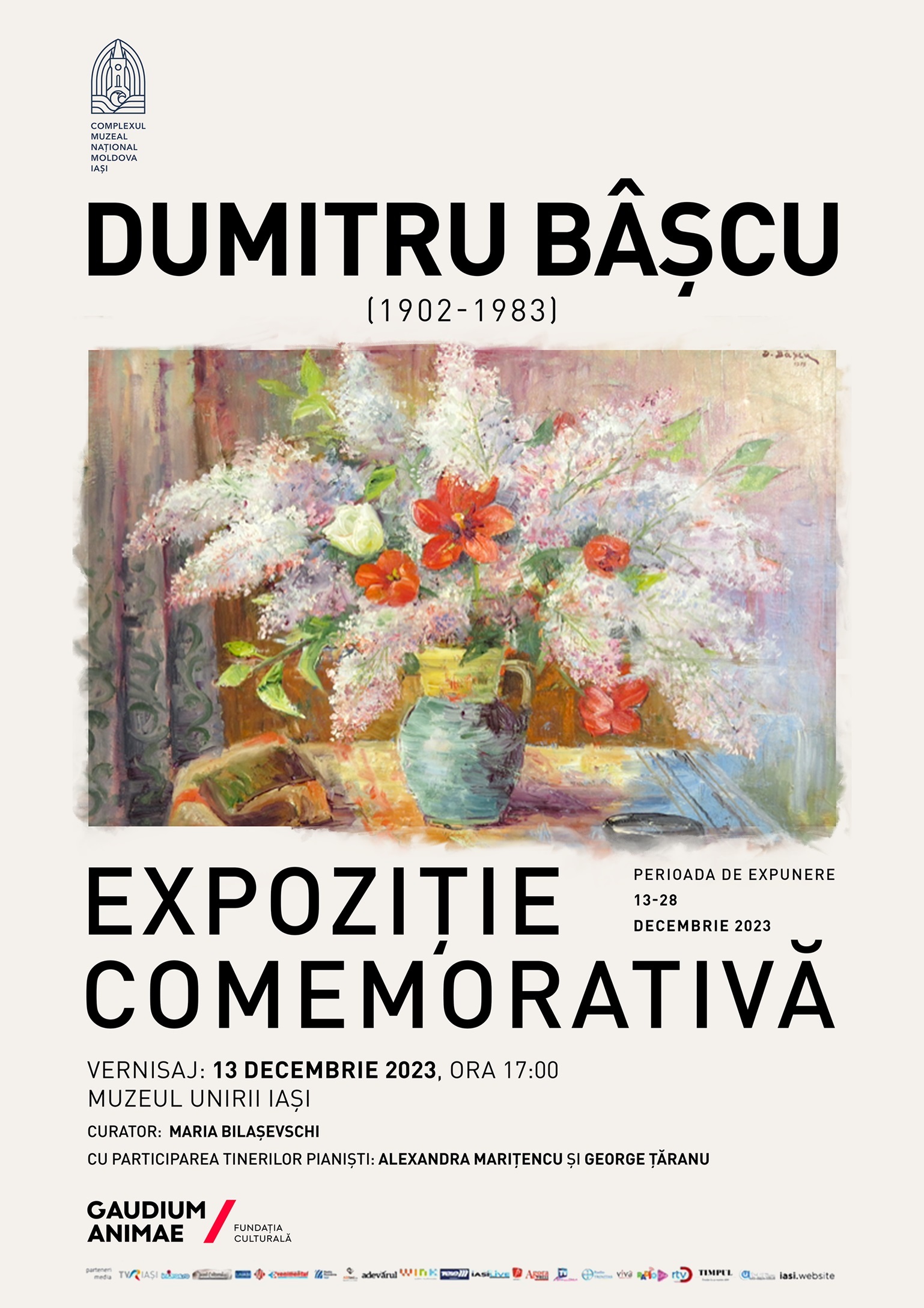 Iași: Expoziția comemorativă „Pictor Dumitru Bâșcu (1902 – 1983)”