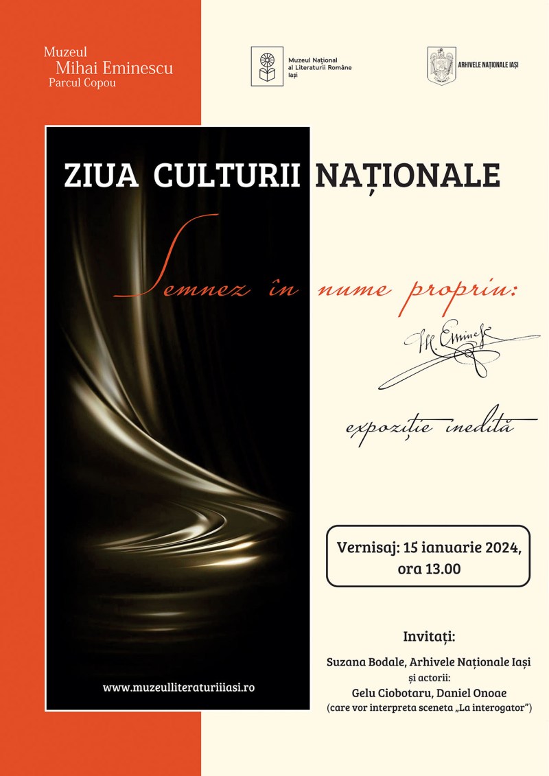 (AUDIO) Ziua Culturii Naționale, la Iași