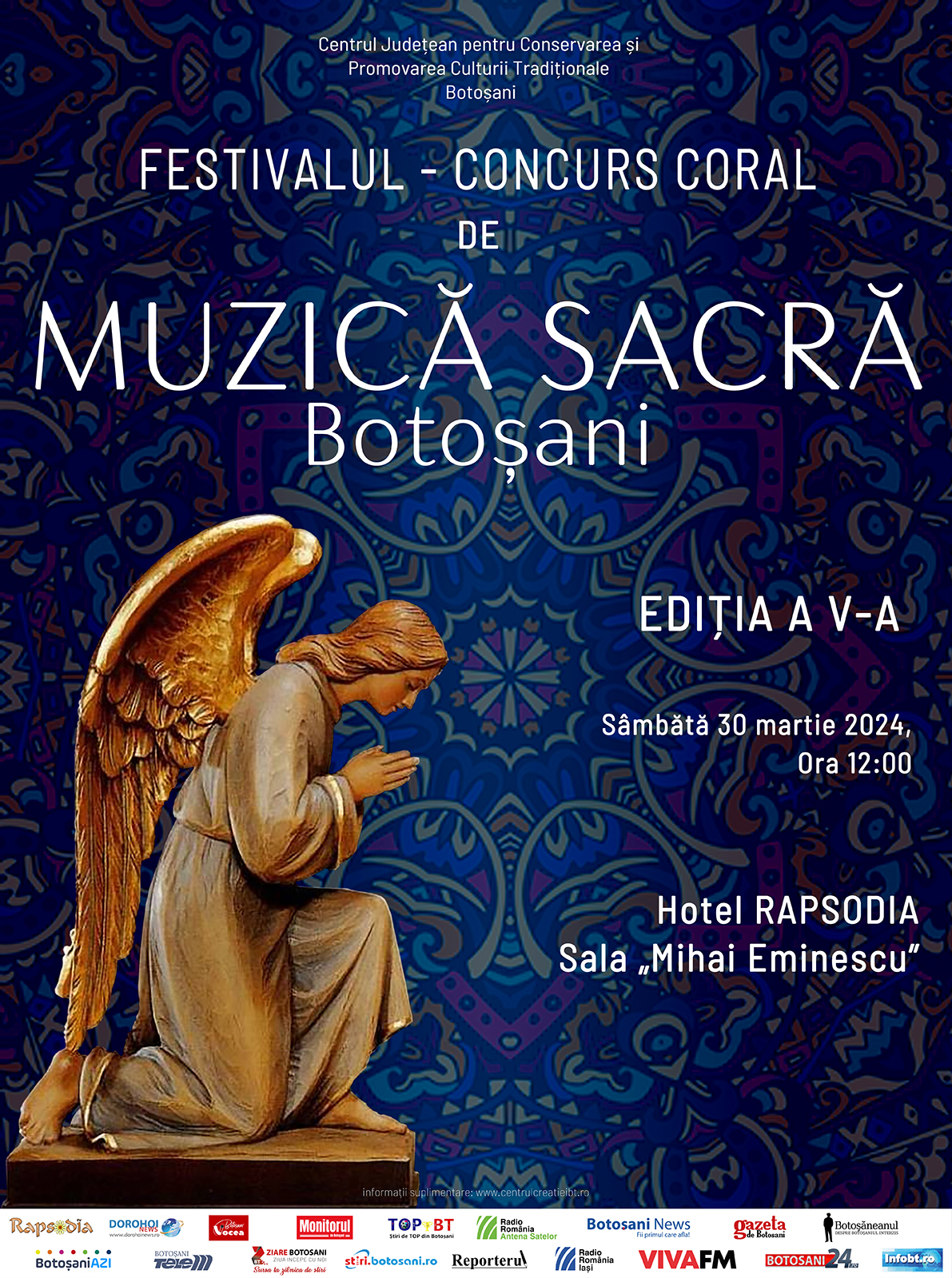 Botoșani: Festivalul-Concurs Coral de Muzică Sacră