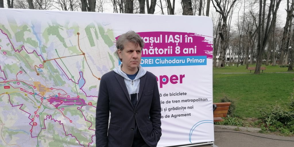 Andrei Ciuhodaru, candidatul REPER la Primăria municipiului Iași