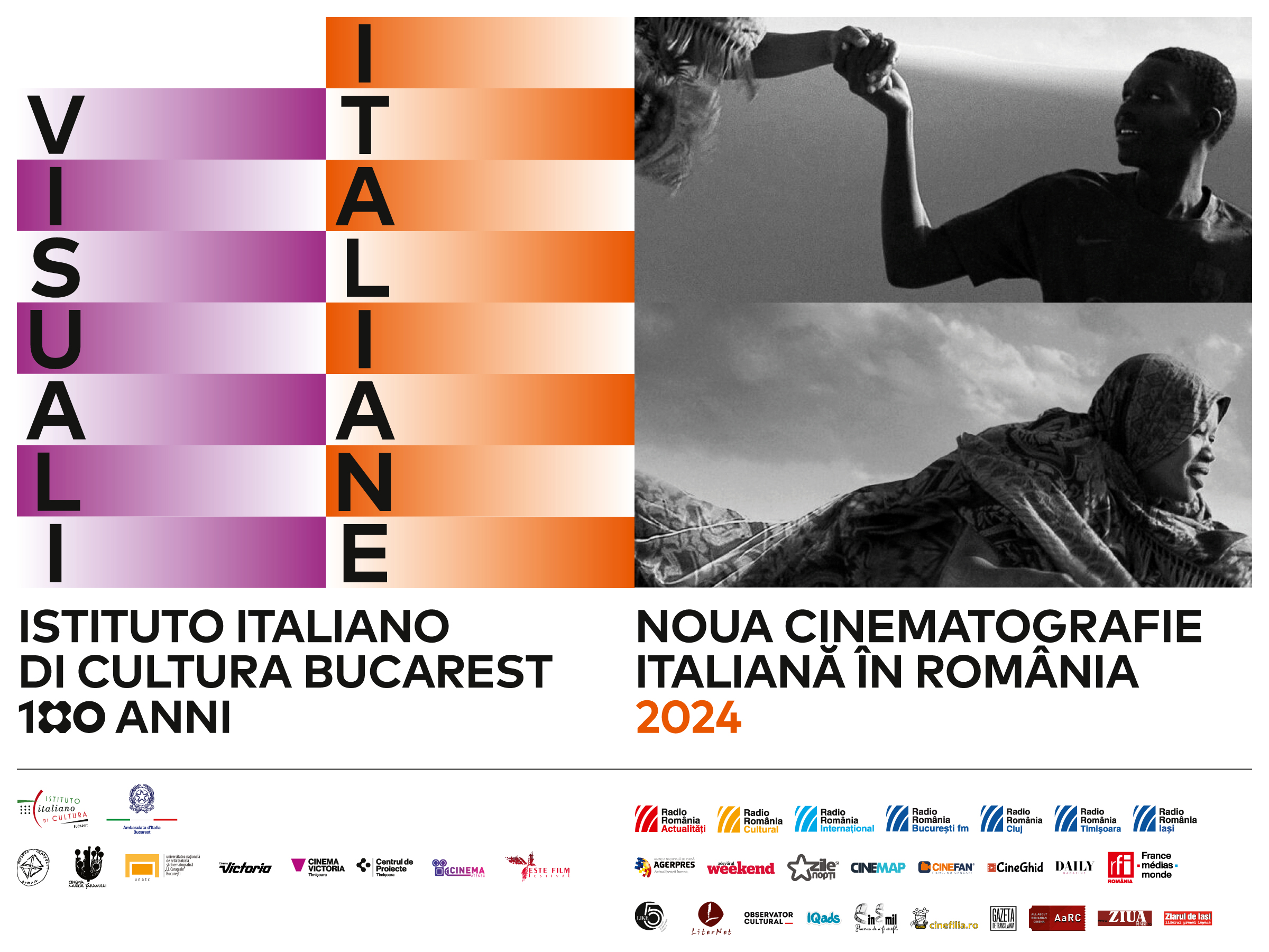 Cele mai noi filme italiene vin la Iași: Festivalul „VISUALI ITALIANE – Noua Cinematografie Italiană în România”