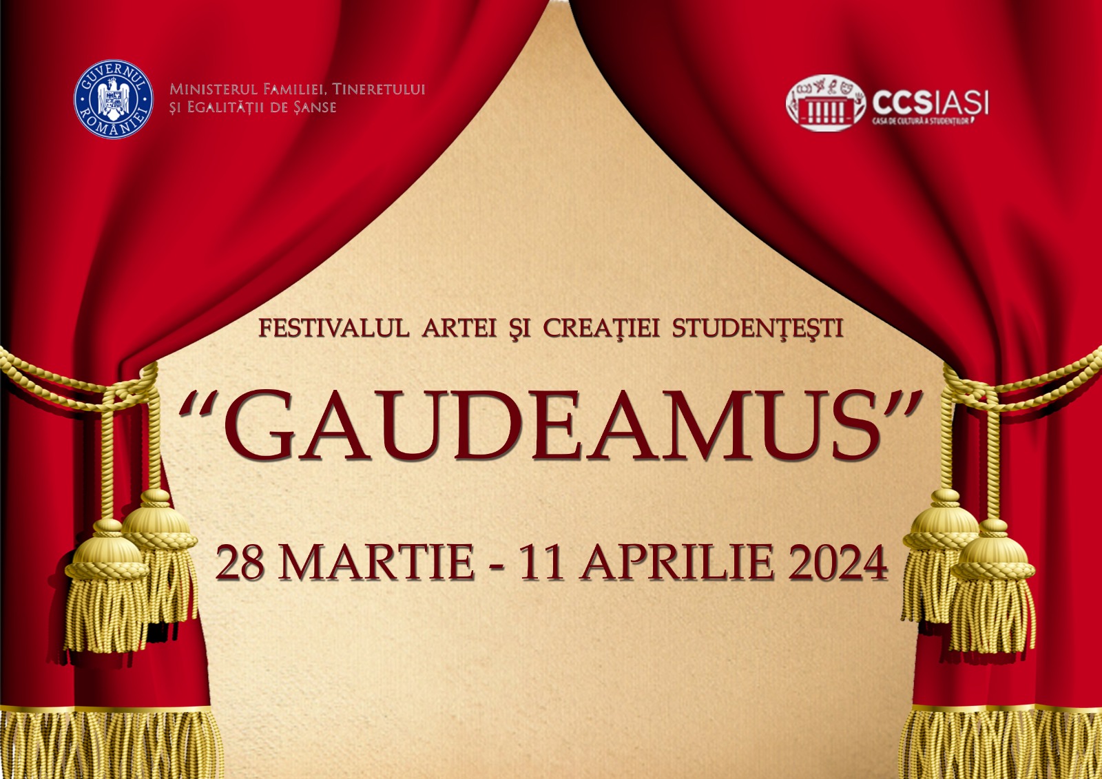 Iași: Festivalul Artei și Creației Studențești „Gaudeamus”