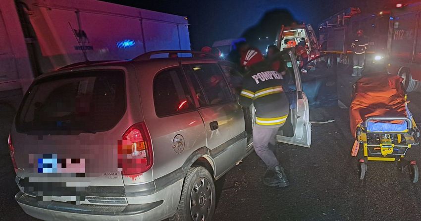 Vrancea: Cinci persoane rănite şi una decedată în urma unui accident rutier pe DN2 – E85, la Urecheşti