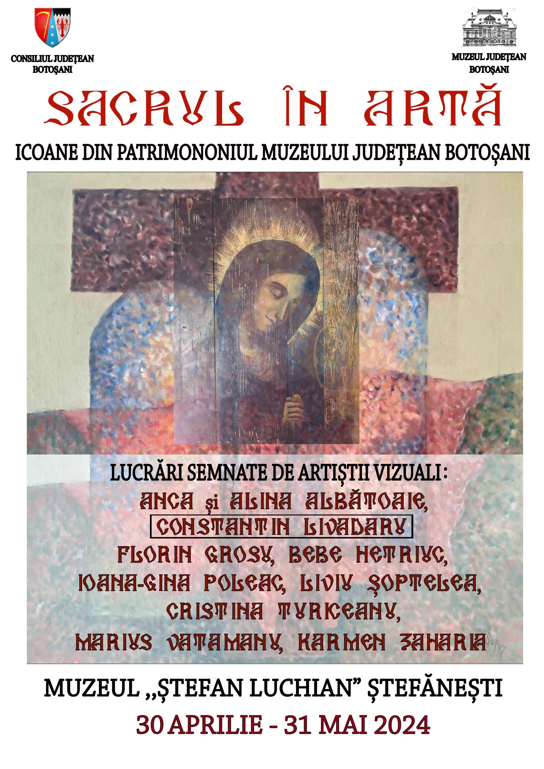 Botoșani: Expoziția „Sacrul în artă”