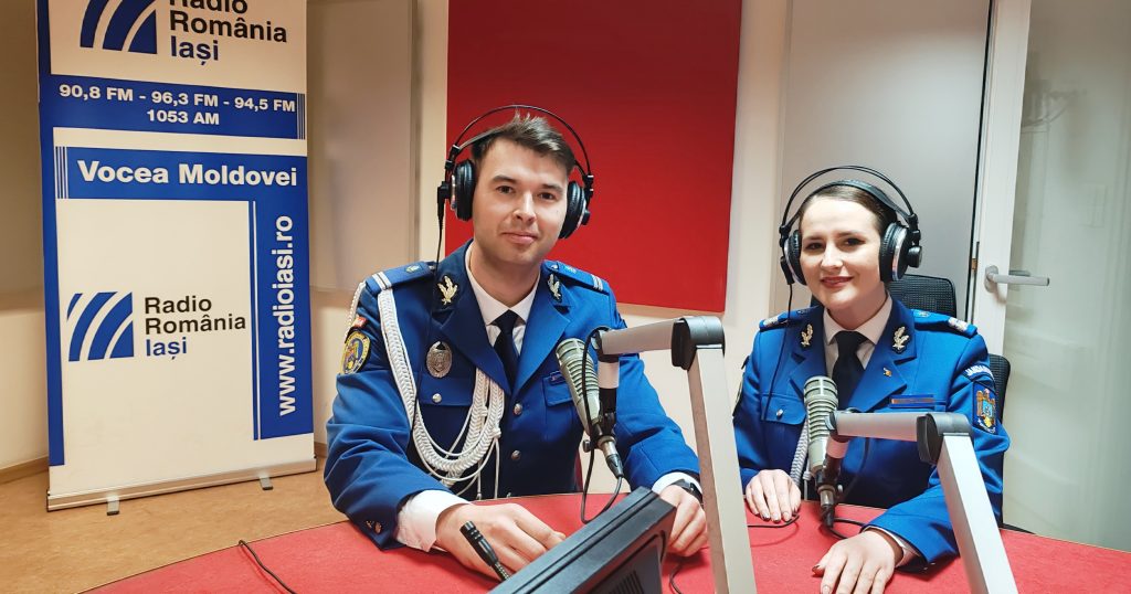 Cpt. Ștefan Acea și Plt. Andreea Motrici 