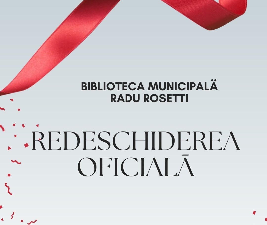 Omul care aduce vestea: Biblioteca Municipală „Radu Rosetti” Onești se redeschide oficial!