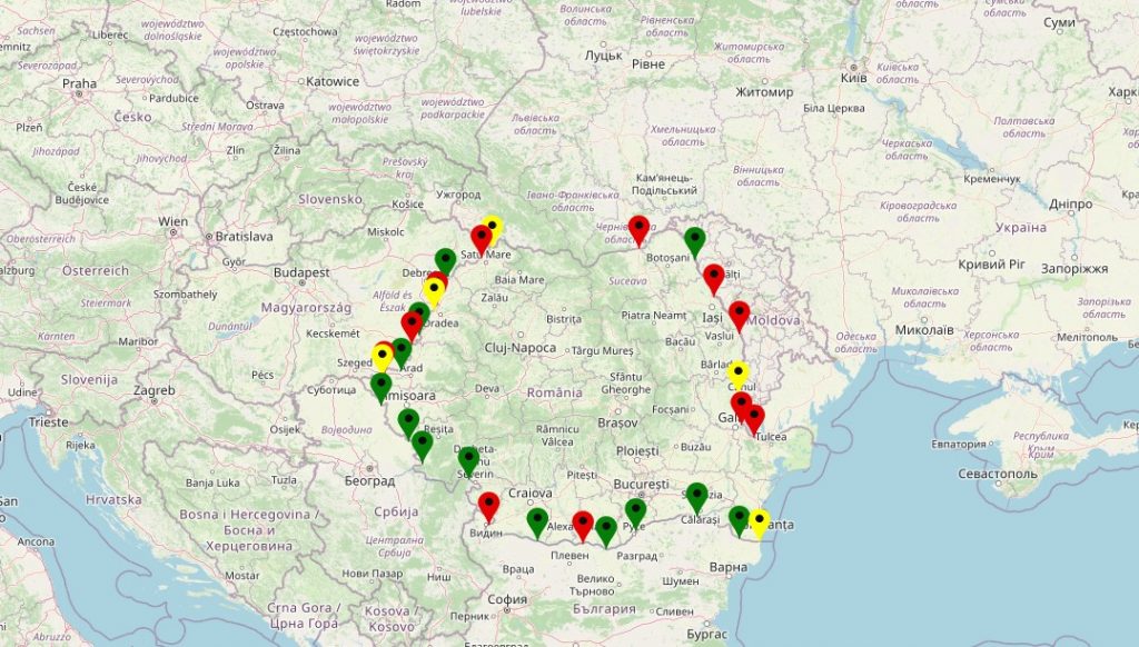 Timpi mari de aşteptare pentru camioanele care intră şi ies din ţară 29 aprilie 2024