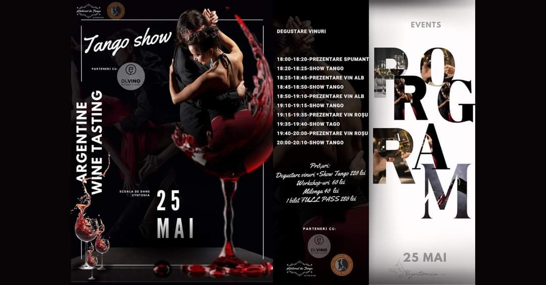 Argentine wine testing & Tango Show la Iași, de ziua națională a Argentinei. Romică Ursu la ”Pulsul Zilei” – 21.05.2024.