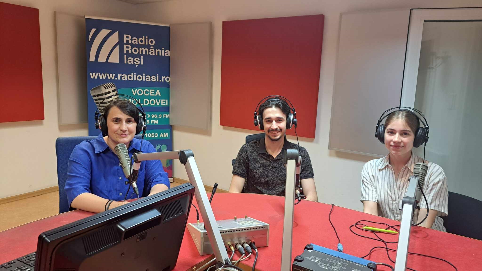 Bursierii Pro Vita Iași în direct la Bună Dimineața de la Radio Iași