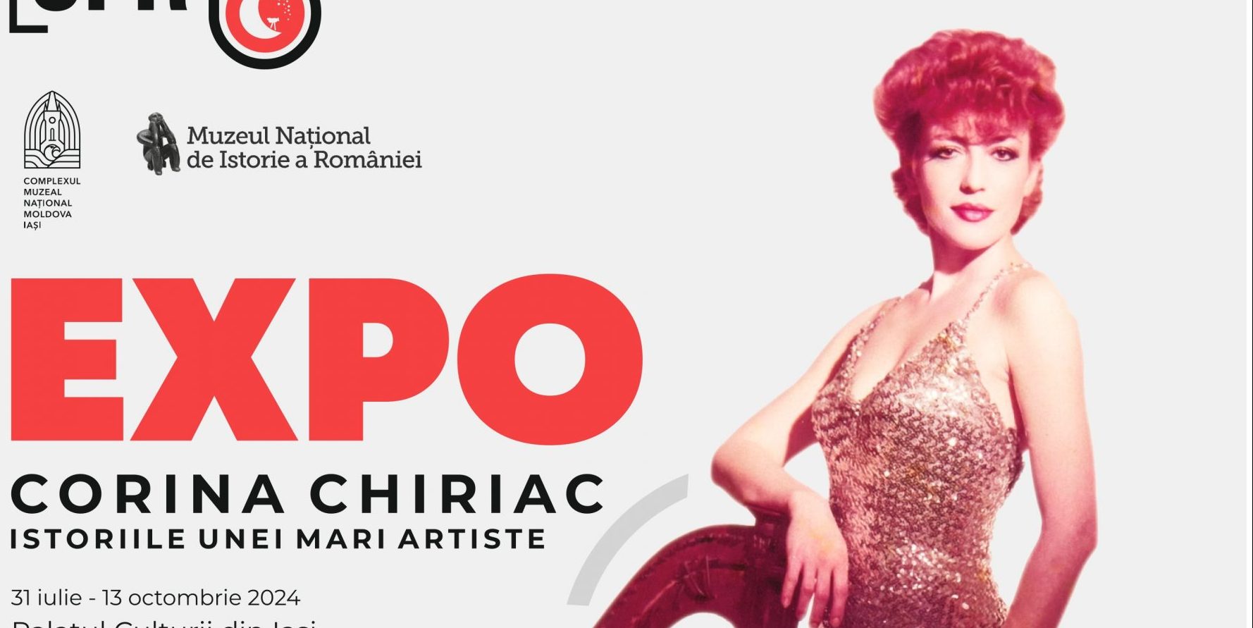 Expoziția „Corina Chiriac, istoriile unei mari artiste” itinerată la Palatul Culturii din Iași, în cadrul SFR 2024