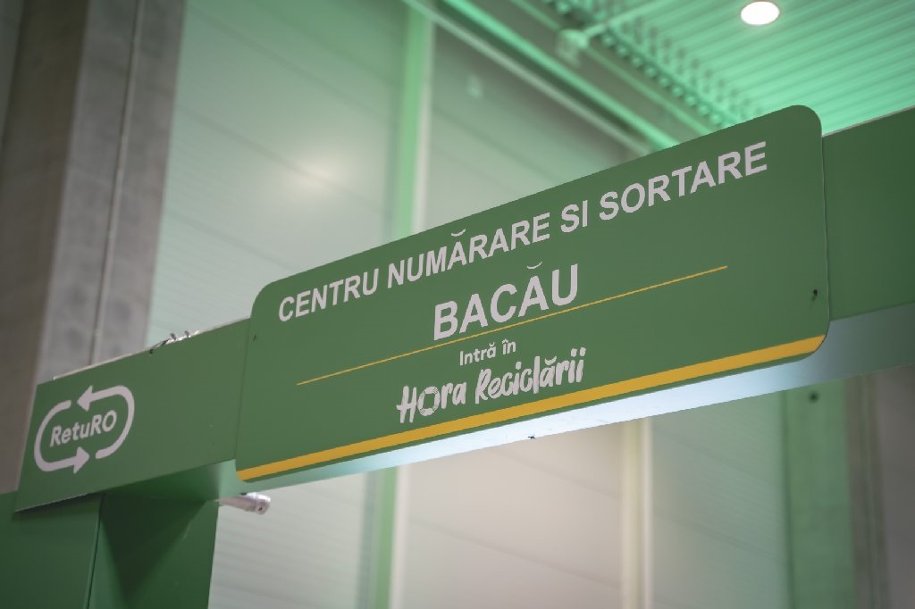 RetuRO a deschis, în judeţul Bacău, cel de-al 5-lea centru regional de numărare şi sortare a ambalajelor SGR