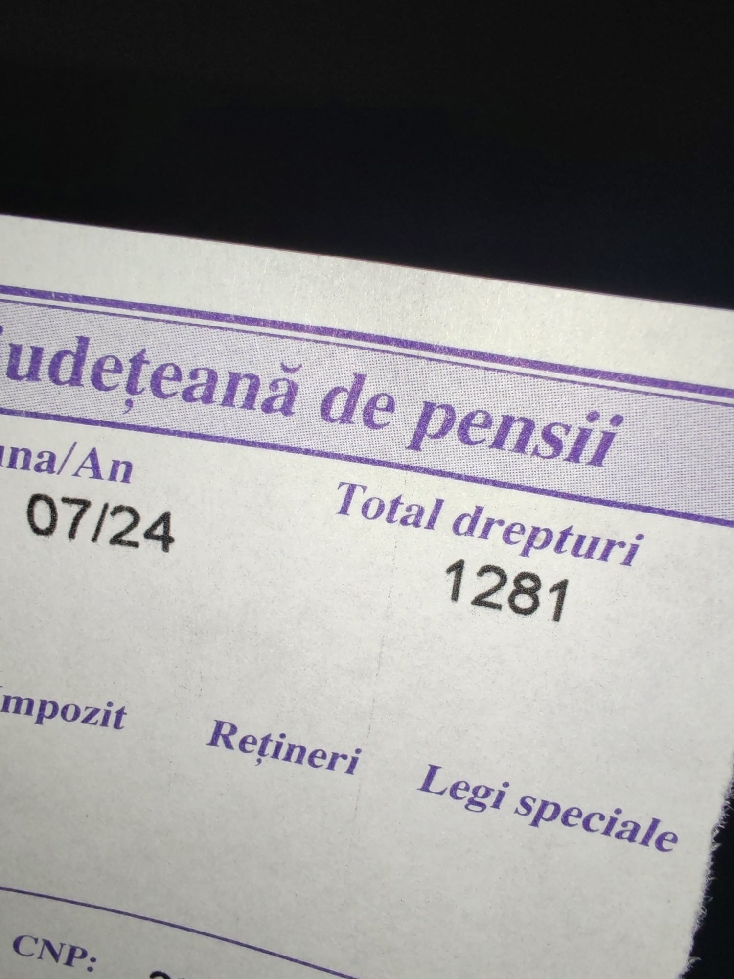 Pragul de impozitare a pensiilor va creşte de la 2.000 la 3.000 lei