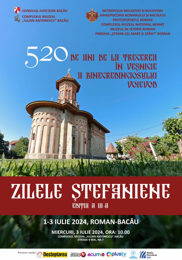 Zilele Ștefaniene, la Roman, 1-3 iulie 2024. Bogdan Neculau cu Mihai Florin Pohoață, la ”Pulsul Zilei” – 02.07.2024.