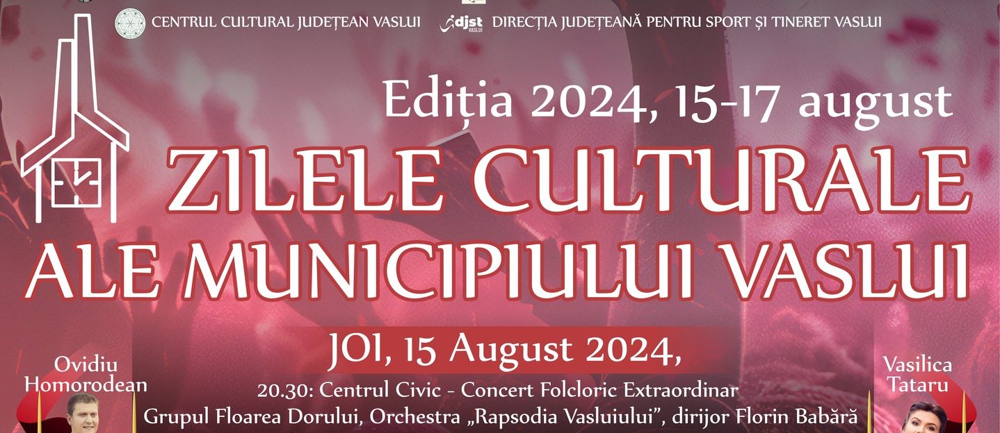 La Teatrul de Vară din Vaslui încep Zilele Culturale ale municipiului