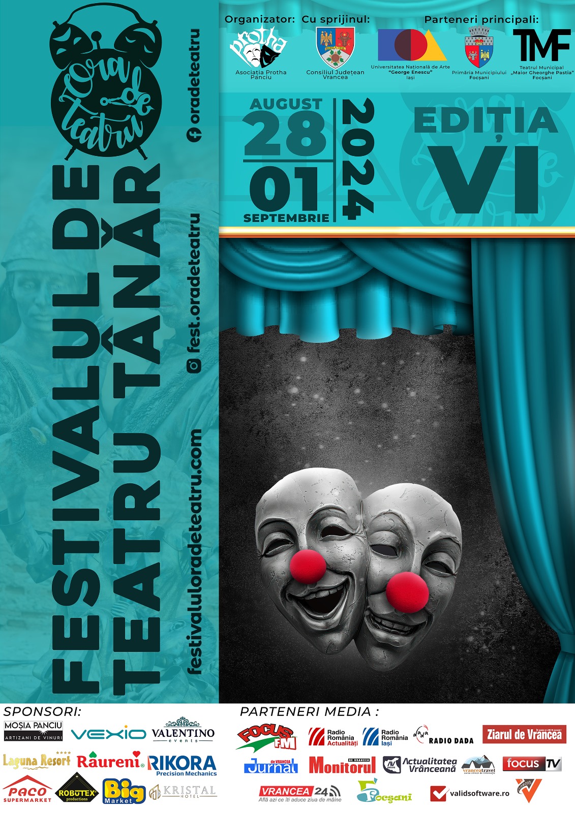 Festival de Teatru Tânăr “Ora de Teatru” la Vrancea