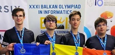 Patru medalii obţinute de elevii români la Olimpiada Balcanică de Informatică