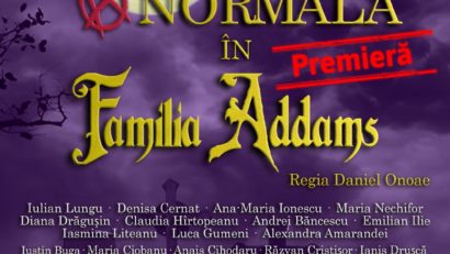 Ateneul Național din Iași: În premieră, O seară normală în Familia Addams, la Sala Unirii