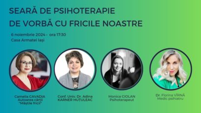 Seară de psihoterapie cu dr. specialist psihiatru Florina VÎRNĂ în direct la Bună Dimineața cu Adina Șuhan