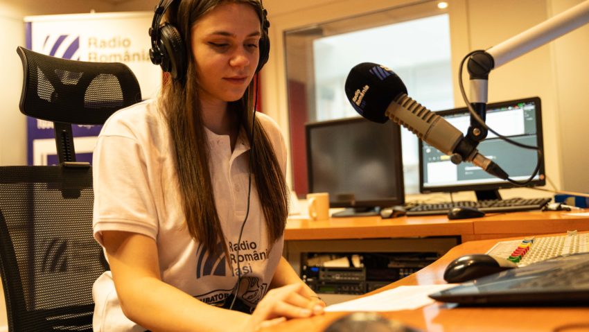 Carolina Daraban, reporter ”Incubator” Radio România Iași: Târg de mărțișoare la Chișinău