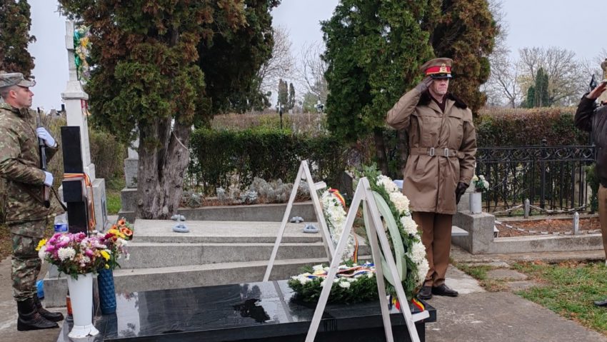 (AUDIO) IAȘI: Ziua Veteranilor de război a fost marcată la Monumentul Eroilor din Cimitirul Eternitatea