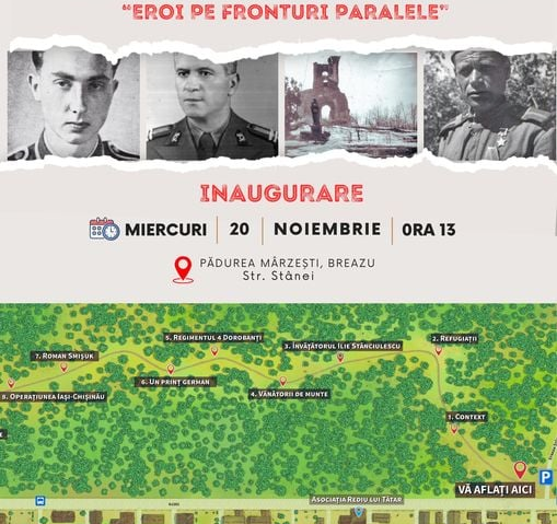 Asociația „Rediu lui Tătar” inaugurează traseul „Eroi pe fronturi paralele”! Marius Chelcu ne-a invitat la eveniment în Bună Dimineața cu Adina Șuhan