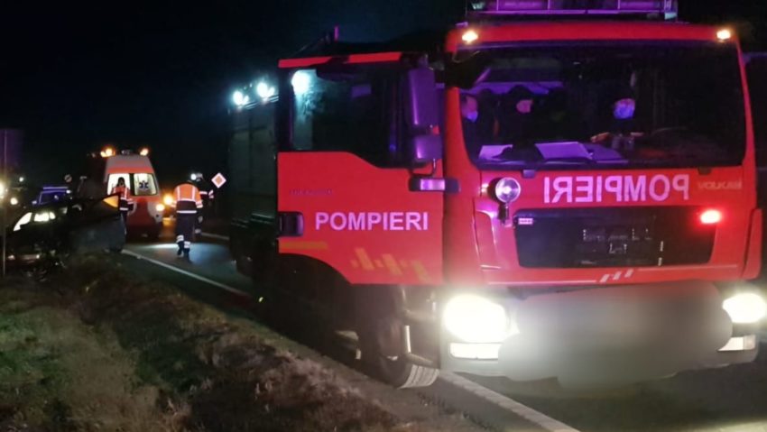 Vaslui: Două persoane decedate în urma accidentului rutier produs pe DE581, la ieşirea din Huşi