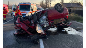 Bacău: Un bărbat a murit într-un accident rutier pe DN 2, în localitatea Dumbrava