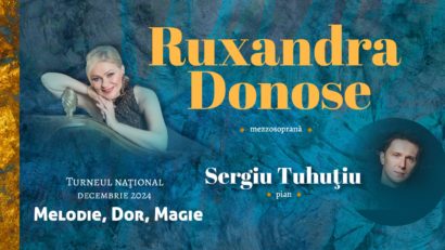 Ruxandra Donose cântă în 6 limbi diferite în Turneul Național „Melodie Dor Magie”