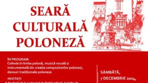 Seară Culturală Poloneză la Palatul Culturii din Iași