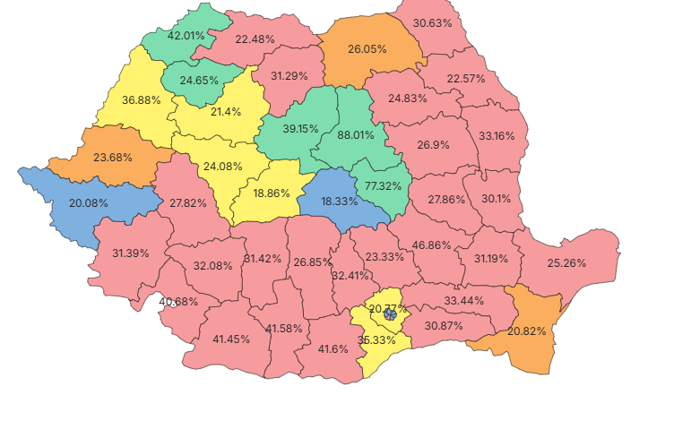 (AUDIO) Rezultatele alegerilor parlamentare în județele Moldovei