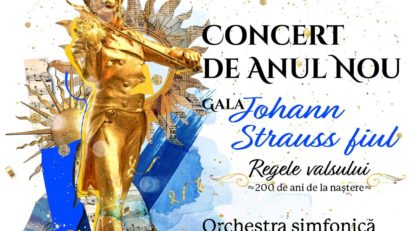 Iași (AUDIO) 9 și 10 ianuarie: Filarmonica Moldova, Concertul de Anul Nou – Gala Johann Strauss fiul – invitat dirijorul Adrian Morar