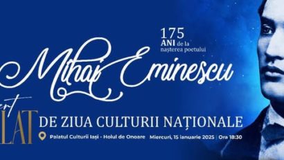 Iaşi: Concert la Palat, de Ziua Culturii Naţionale