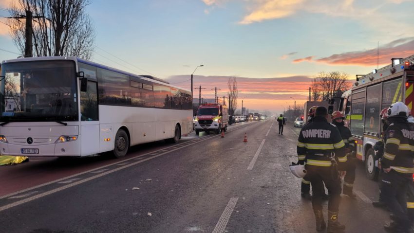 (FOTO) Accident mortal în loc. Lețcani, jud. Iași