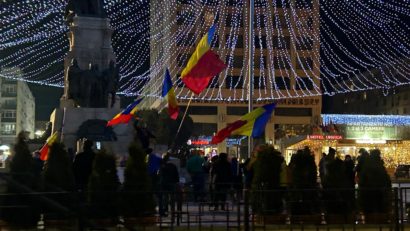 Protest în așteptarea deciziei ÎCCJ în dosarul anulării alegerilor prezidențiale