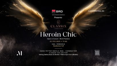 Iași, Classix Festival ediția a 6-a: 25 feb., premiera operei Heroin Chic de Solveig Sørbø