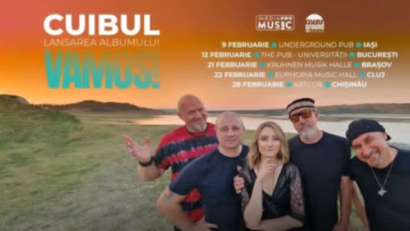 Trupa moldovenească ”Cuibul” lansează albumul „Vamos”! Lidia Scarlat și Igor Dînga în Bună Dimineața cu Adina Șuhan