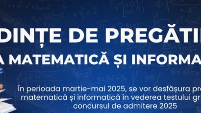 Pregătire gratuită pentru ADMITERE la Facultatea de Automatică și Calculatoare din cadrul TUIASI