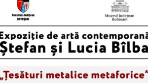 Muzeul Județean Botoșani: Expoziția „Țesături metalice metaforice”