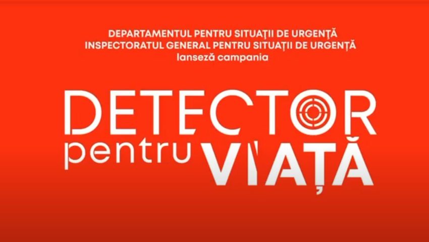 Campania ‘Detector pentru viaţă’: 10.000 de detectoare de fum şi monoxid de carbon vor fi montate în acest an